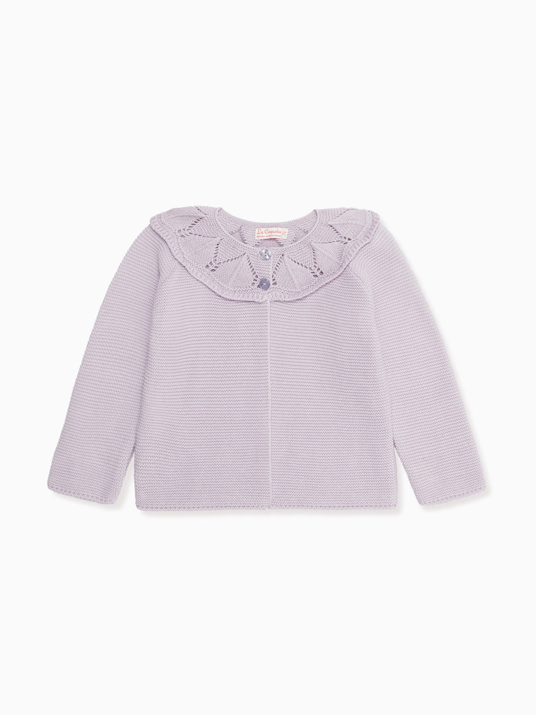 girls baena cardigan lilac