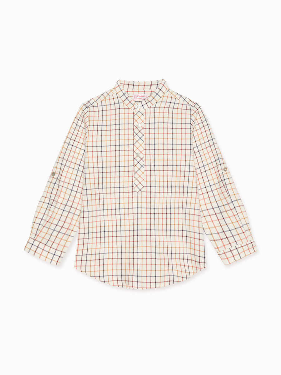jazmin shirt multi check