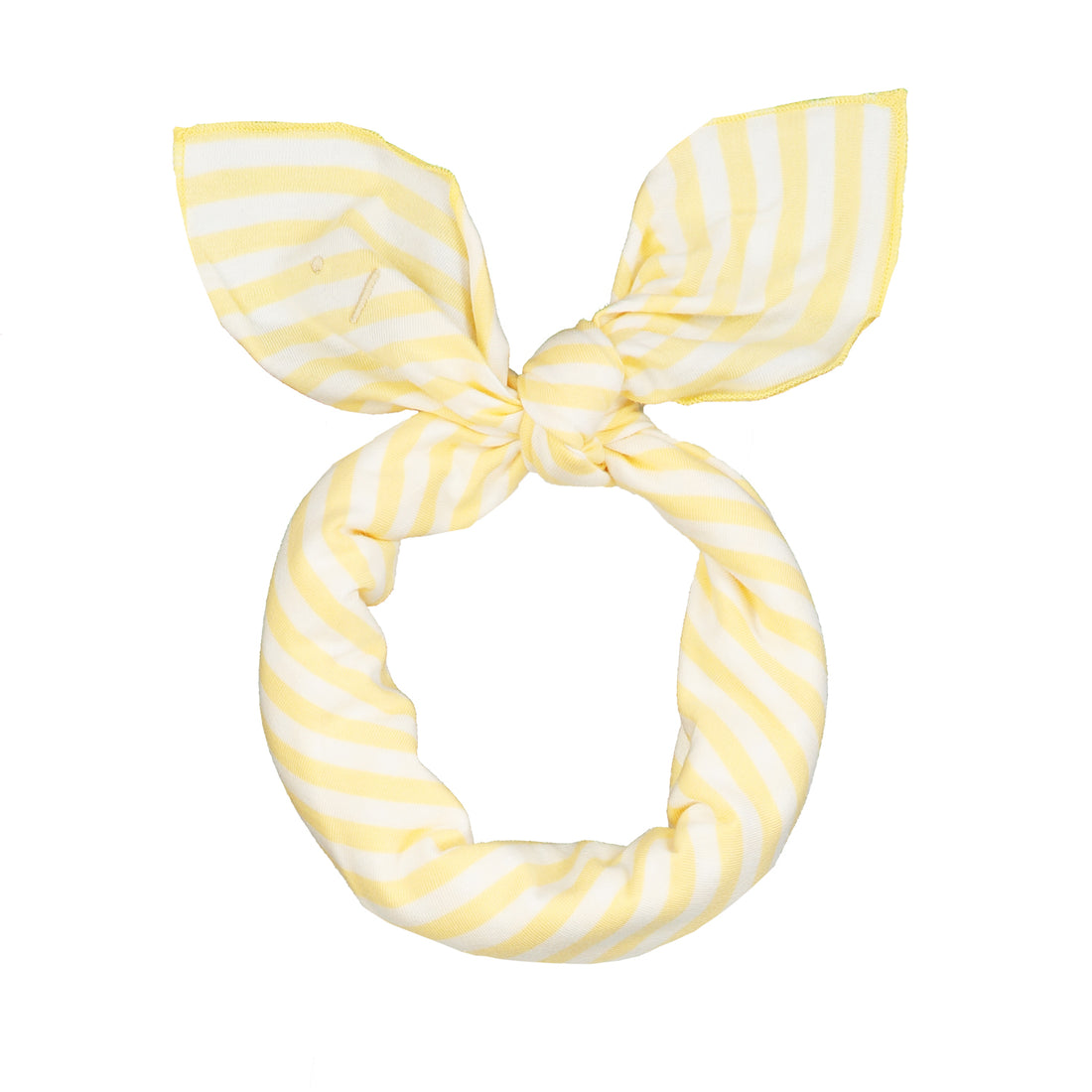 head scarf yellow stripe