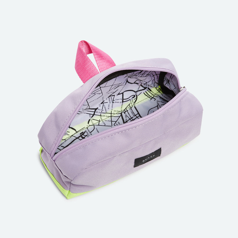 clinton pencil case pink lemon