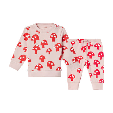 baby mushrooms tracksuit