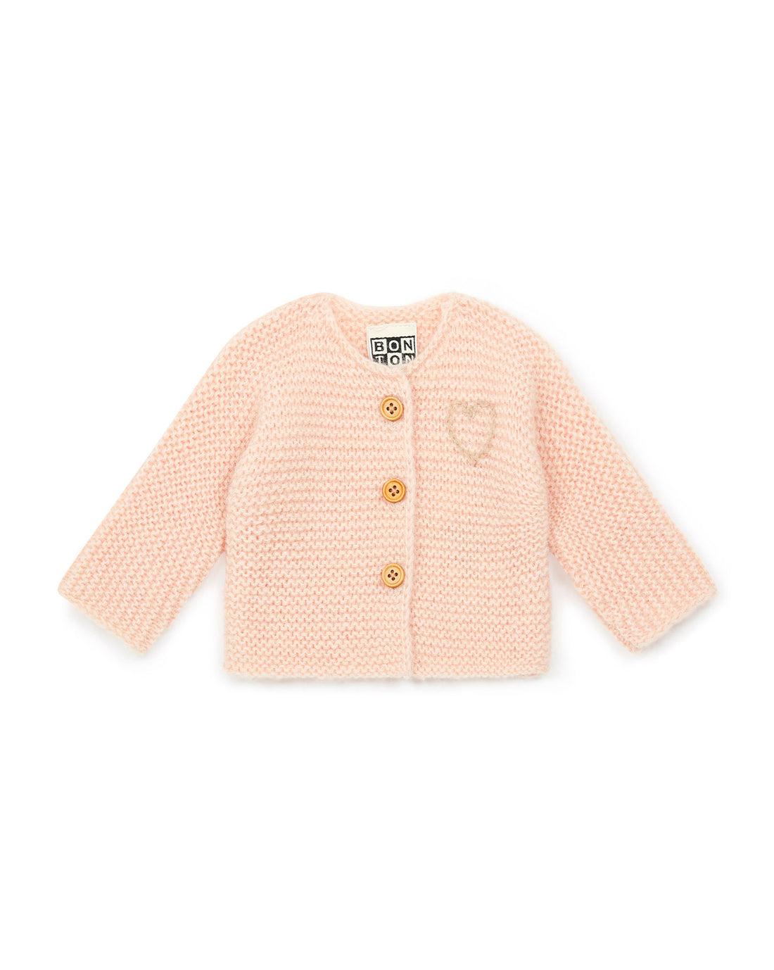 baby cardigan eau de rose
