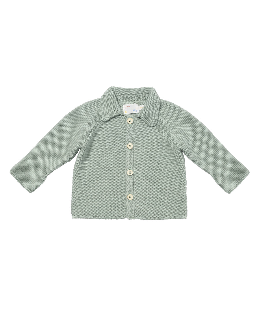 pat baby jacket seafoam