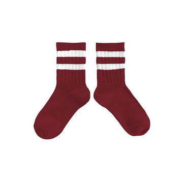 nico socks rouge carmin