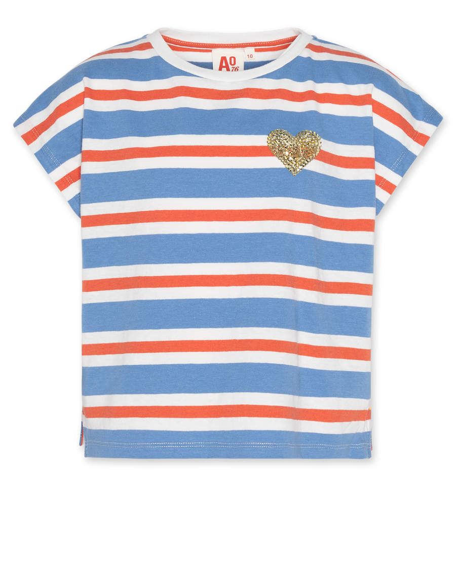 bo heart oversized tee