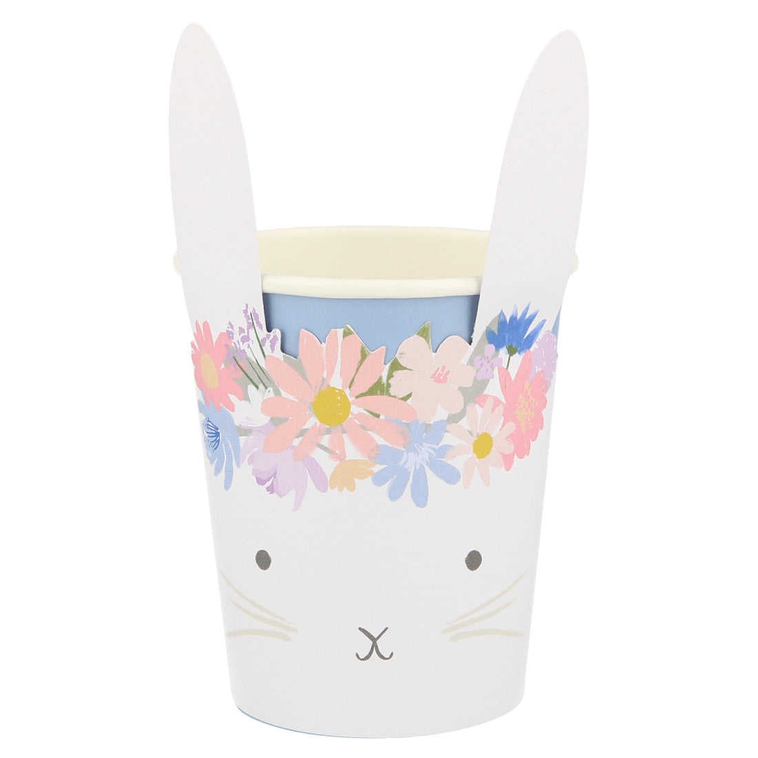spring floral bunny cups