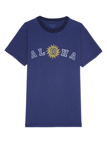 aloha tee navy