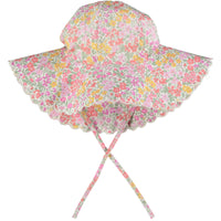 agatha hat pink floral