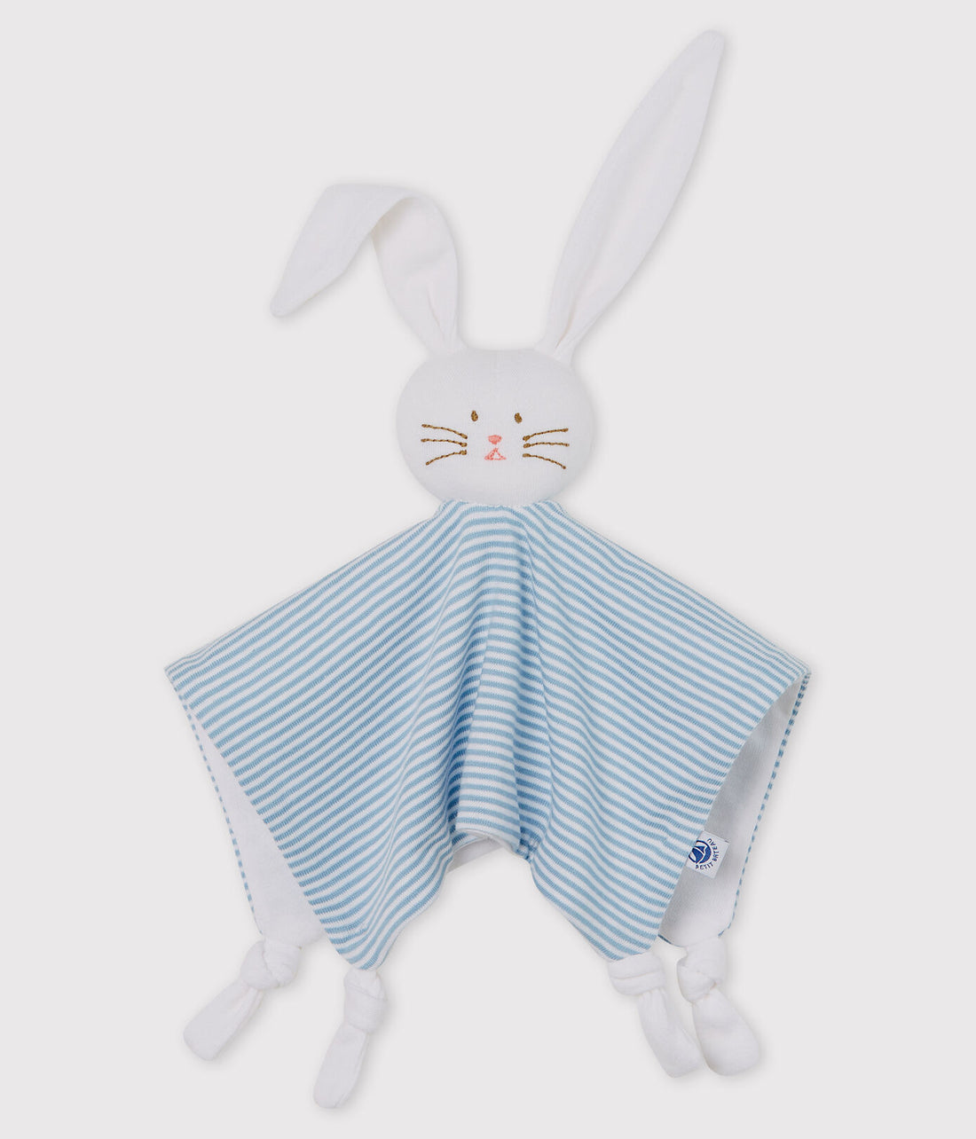 baby striped bunny toy