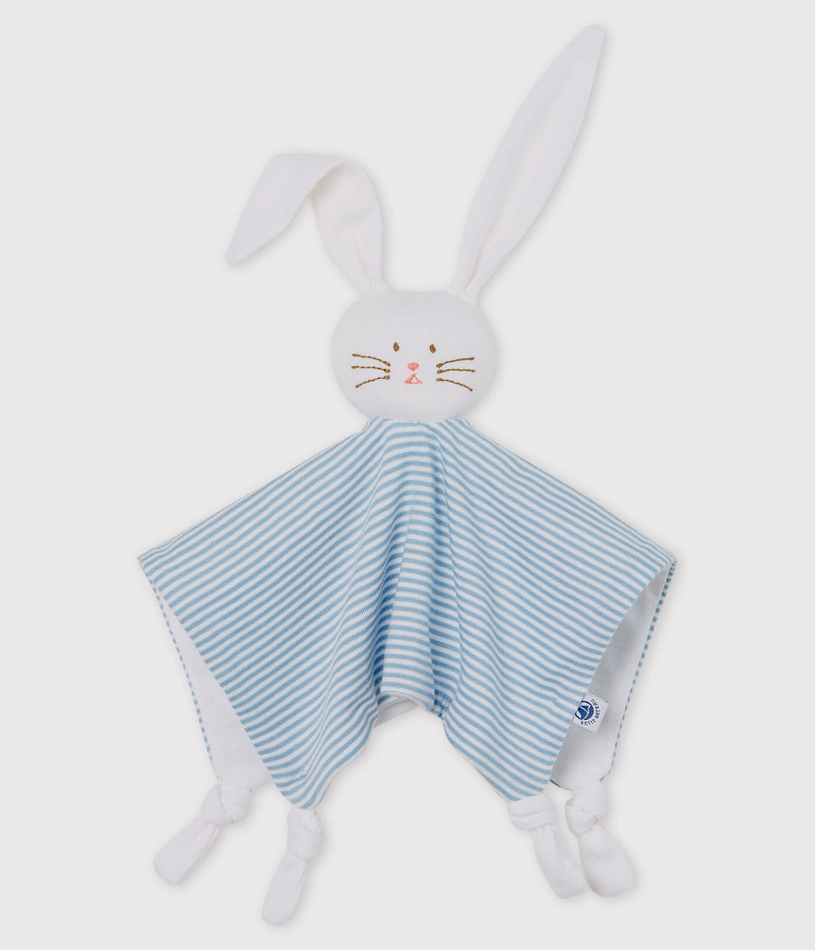 baby striped bunny toy