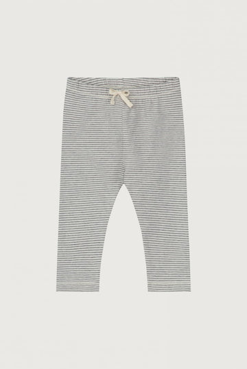 baby striped leggings grey cream
