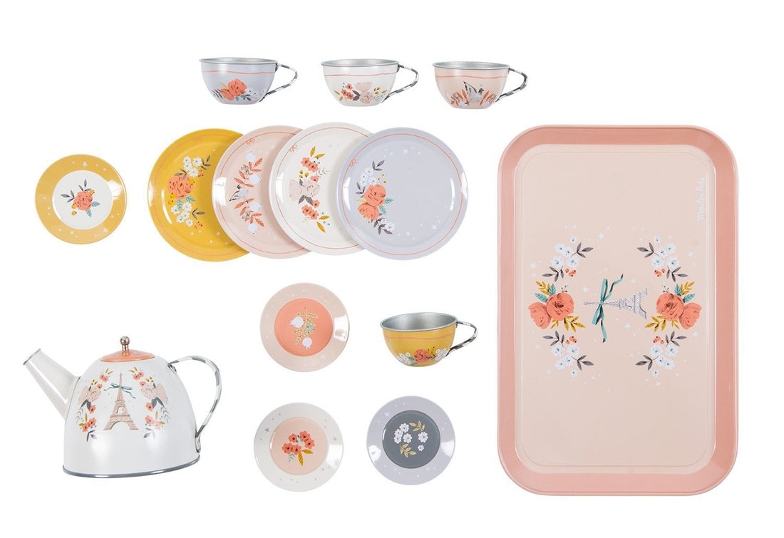 parisiennes tea set