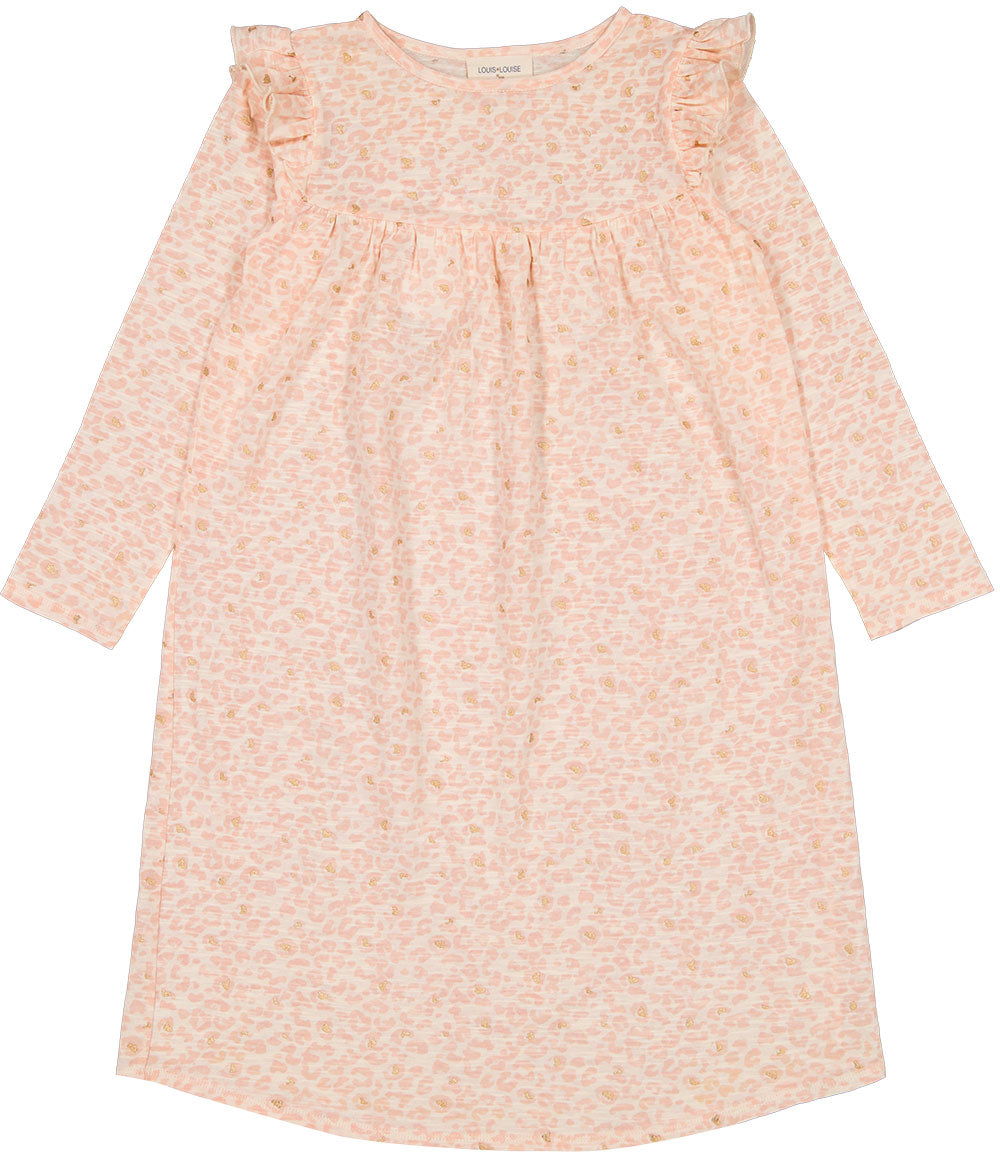 pink leopard nightdress