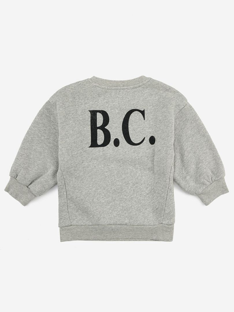 baby cat o'clock melange sweatshirt