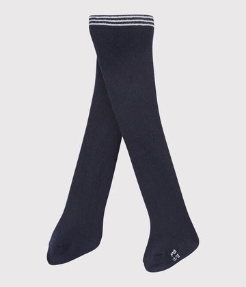 baby tights navy