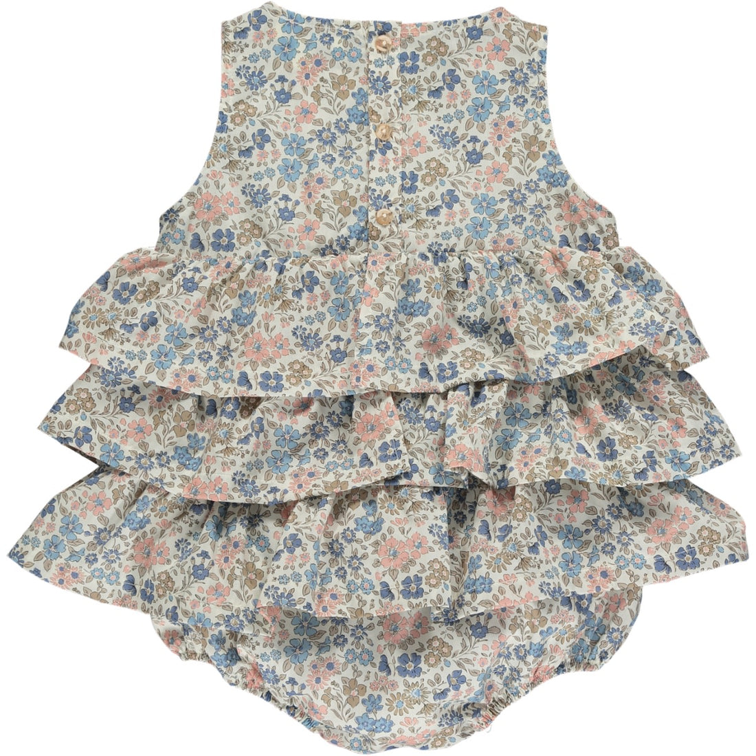 molly romper vintage blue