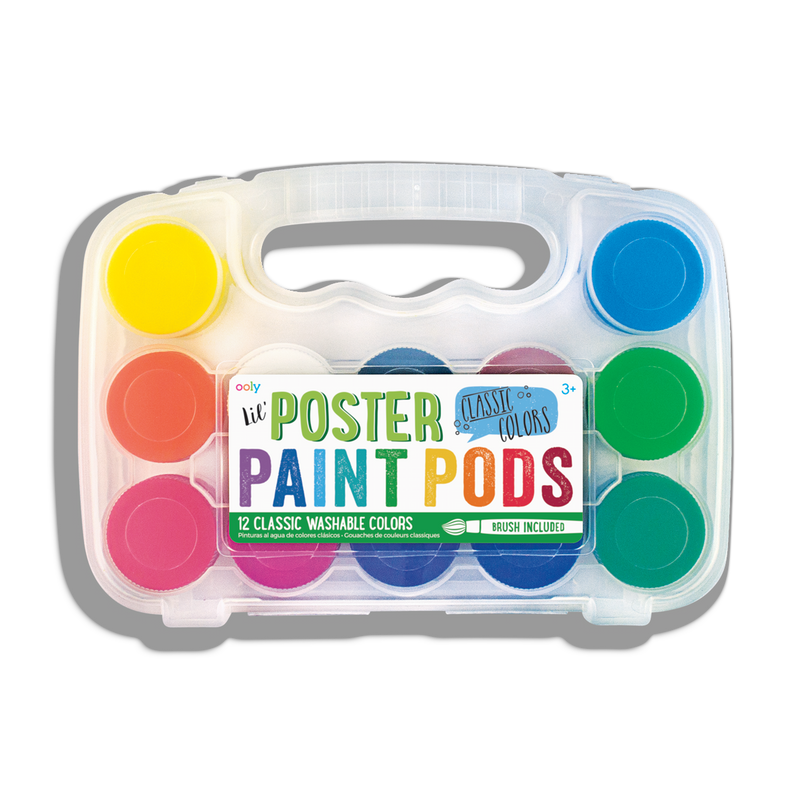 lil' paint pods basic poster paint