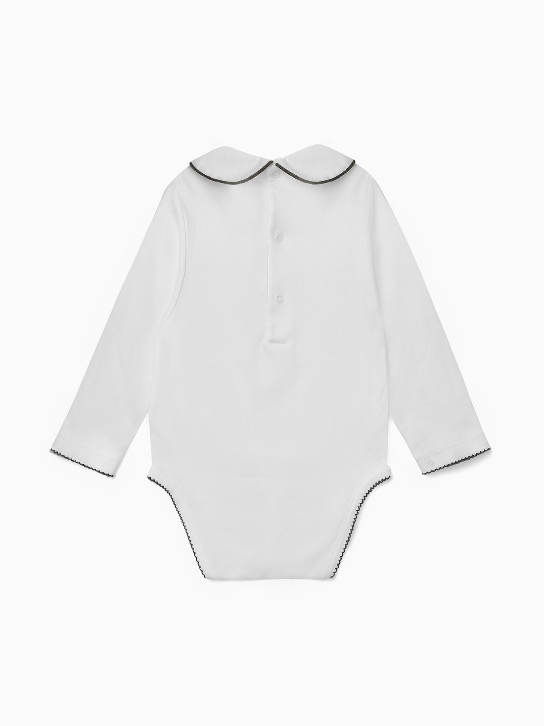 baby lirio onesie white