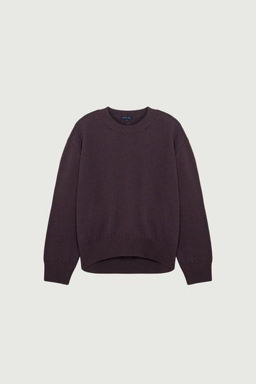 leontine violet wool sweater
