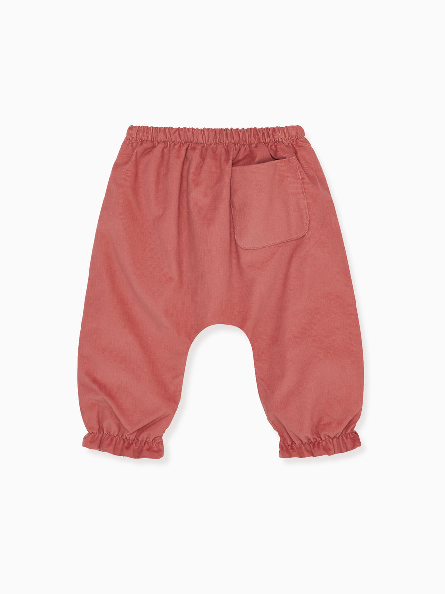 forna baby trouser dusty pink