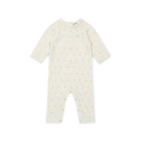 baby openwork jumpsuit