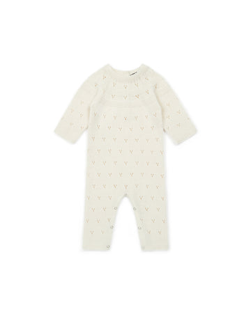 baby openwork jumpsuit