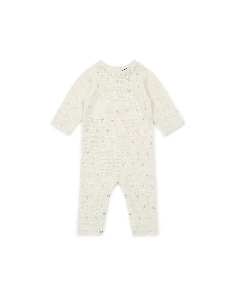 baby openwork jumpsuit