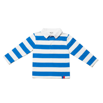 the rugby long sleeve shirt white royal