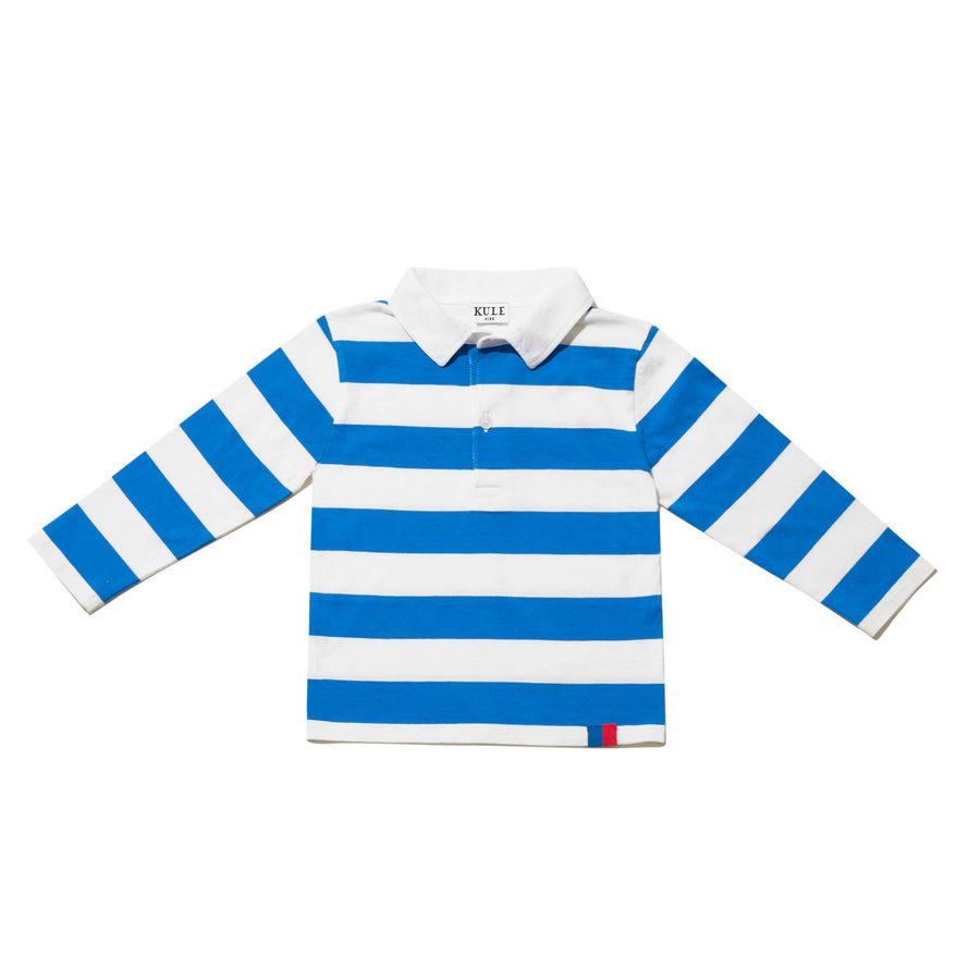 the rugby long sleeve shirt white royal