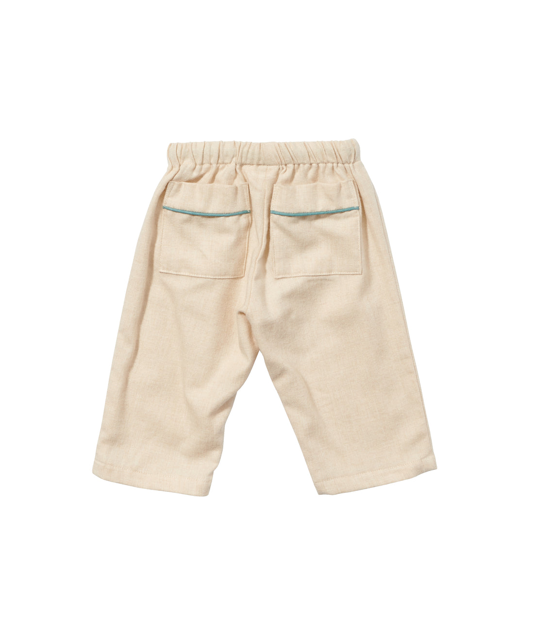 baby bowie pant oatmeal flannel
