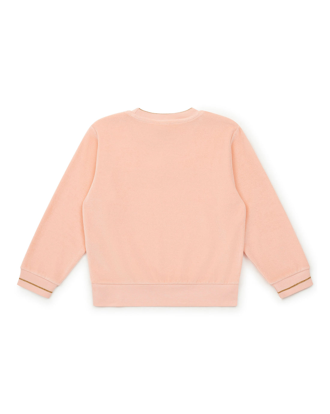girls velvet logo sweatshirt