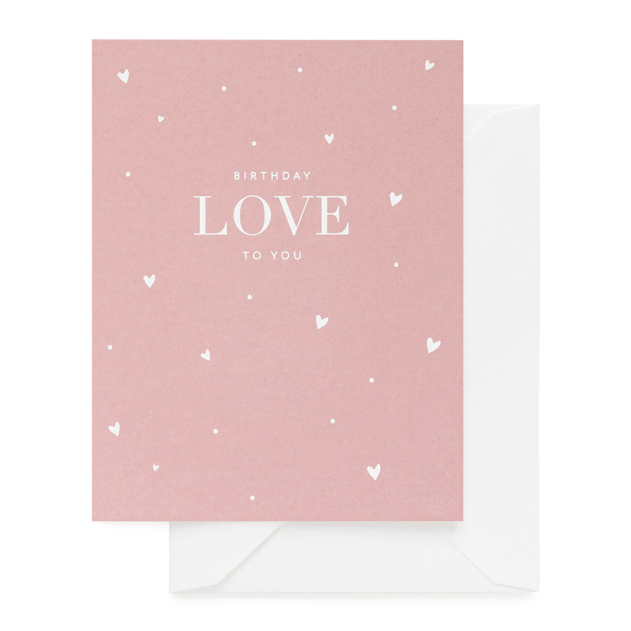 birthday love card