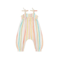 romper multi stripe
