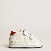 june sneakers white red