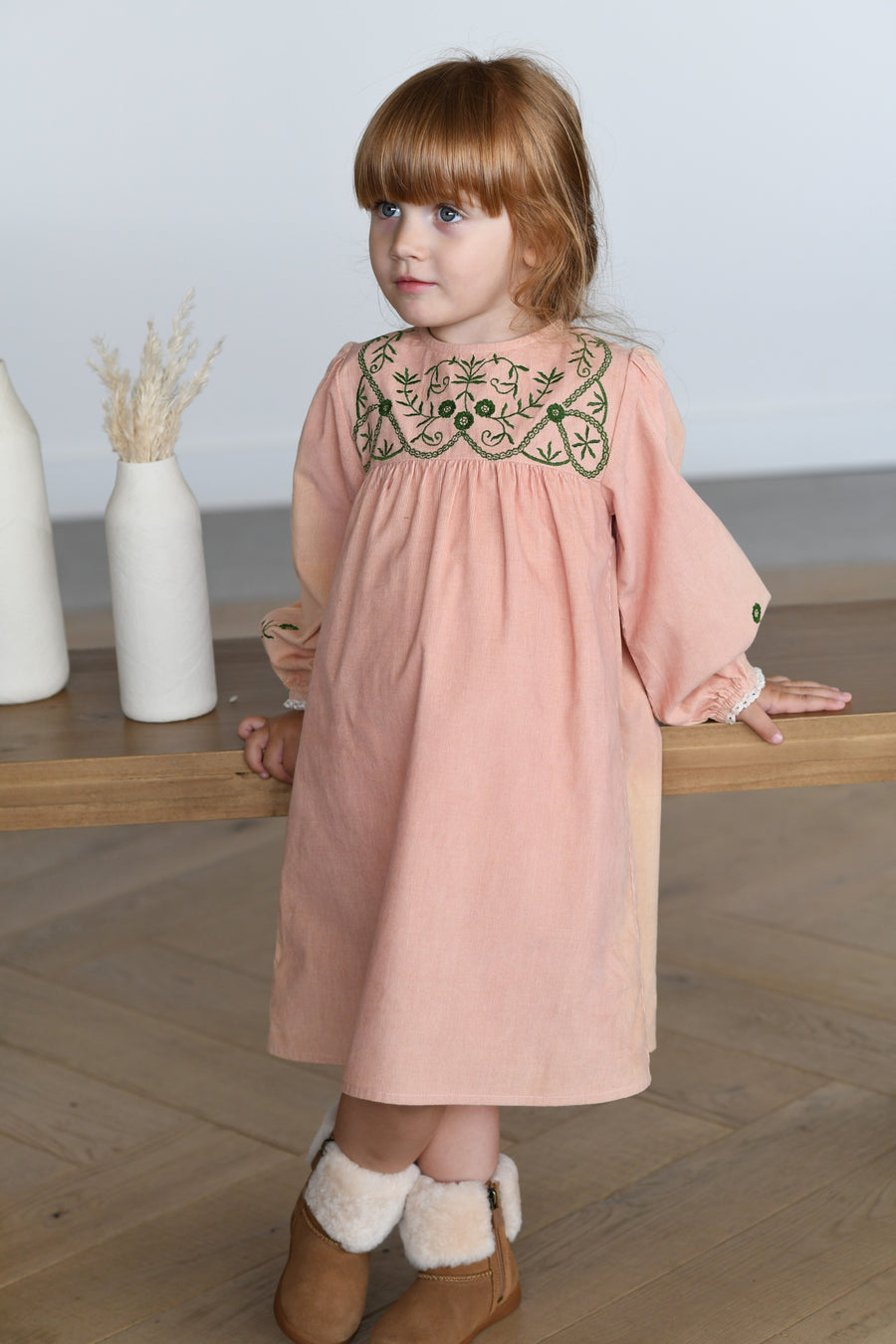 bobo chic embroidered dress