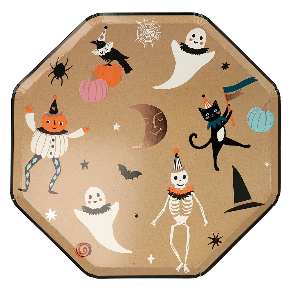 halloween dinner plates