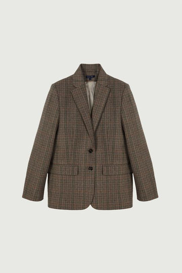 clint herringbone blazer