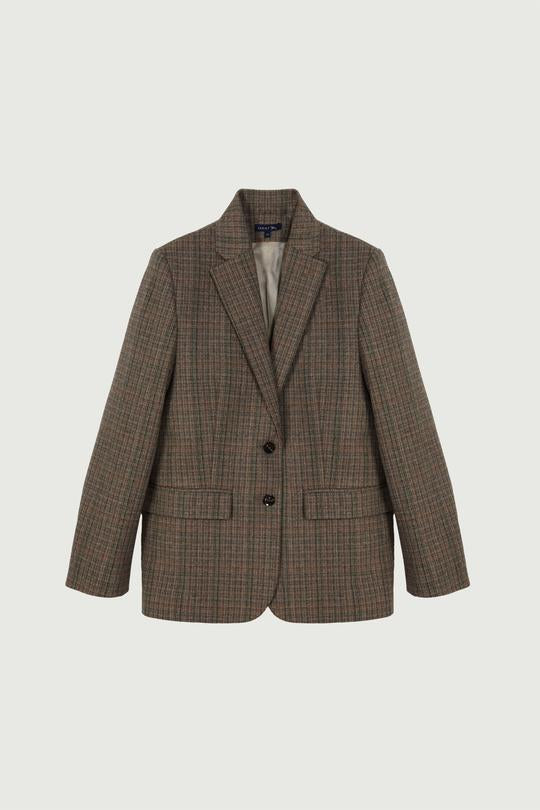 clint herringbone blazer