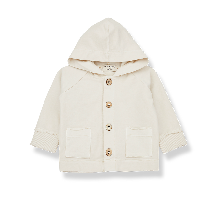 roger hooded jacket bone