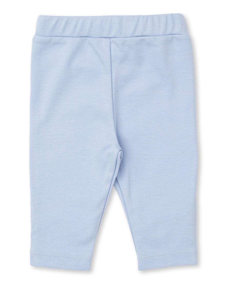 baby basic solid pants blue