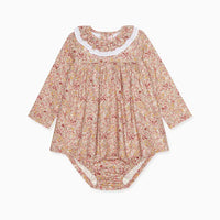 baby carmen set pink floral