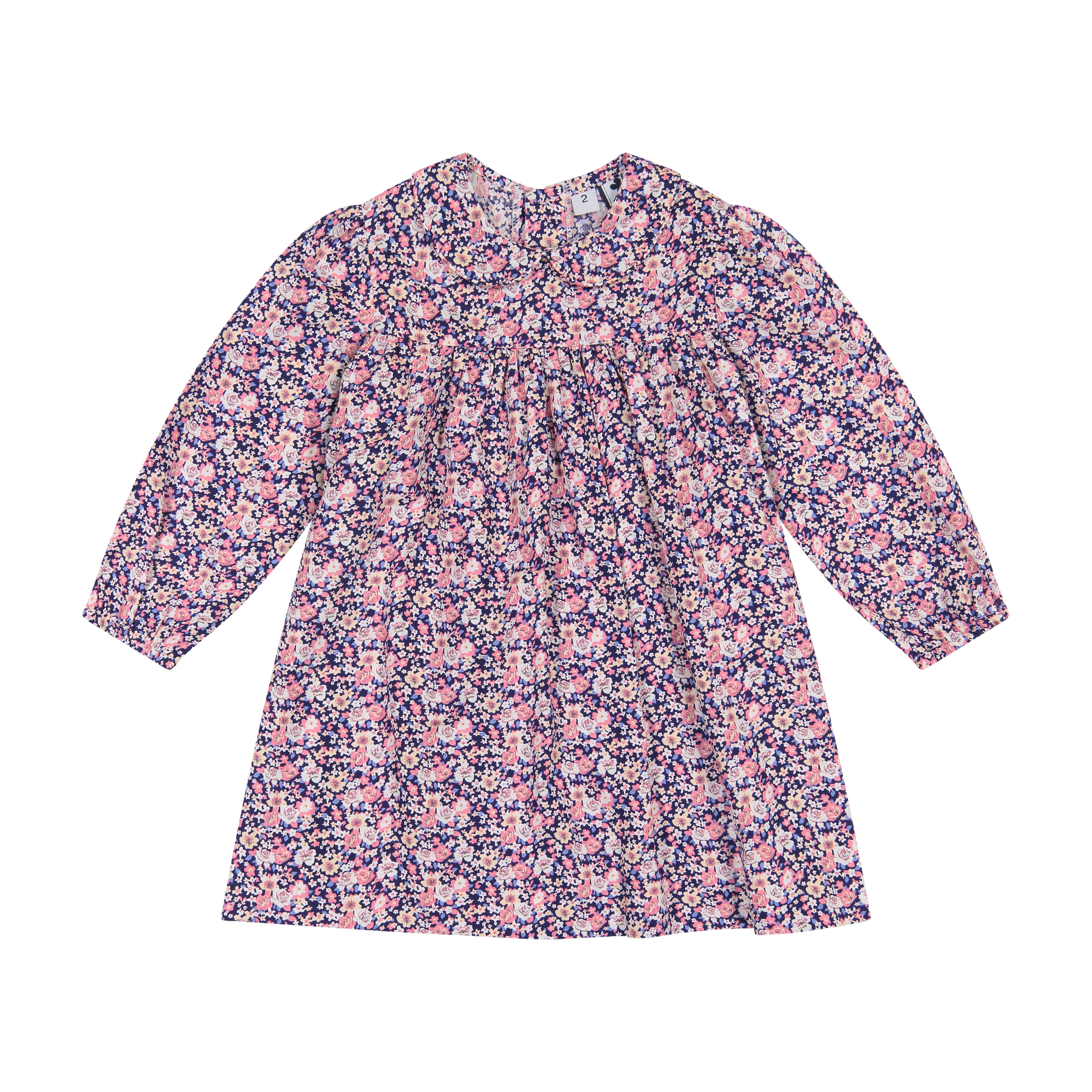 ginny dress navy pink floral - Busy Bees | Poppy Store – Poppy Marché