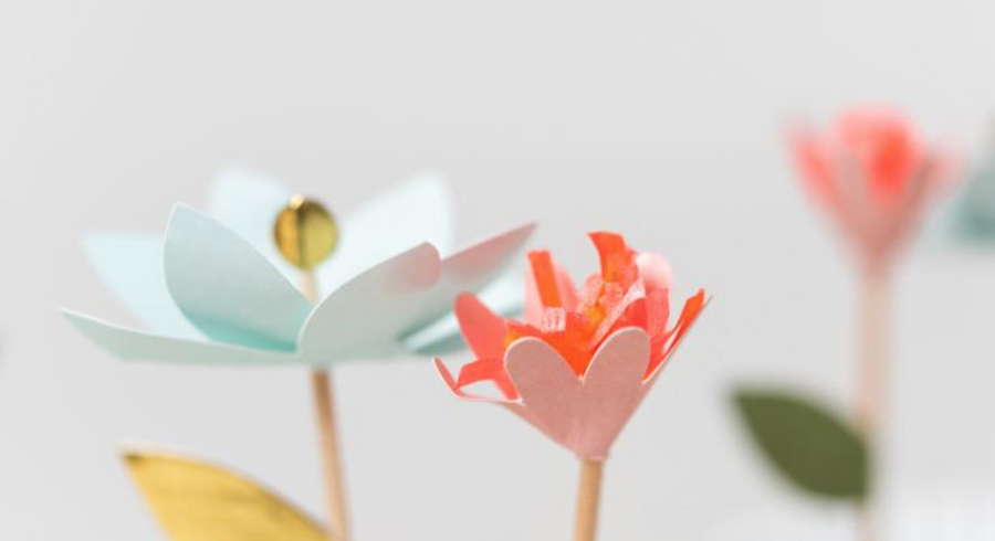 flower bouquet cupcake kit