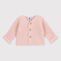 baby cardigan pink