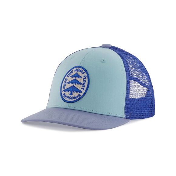 kids trucker hat blue