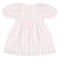 salty pleat chest dress