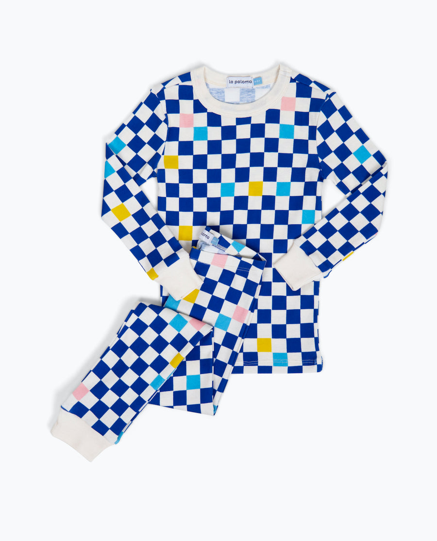 organic long pajama set