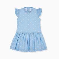 girls rita dress blue