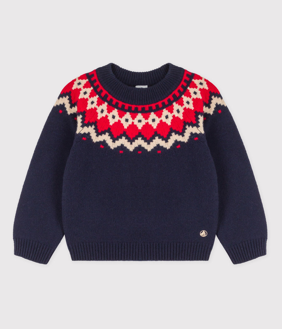 sweater with collar