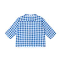 tunic vichy bleu